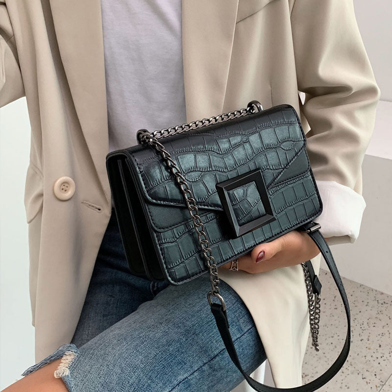 Net Red Mini Square Chain Bag – Trendy Women’s Crossbody Bag