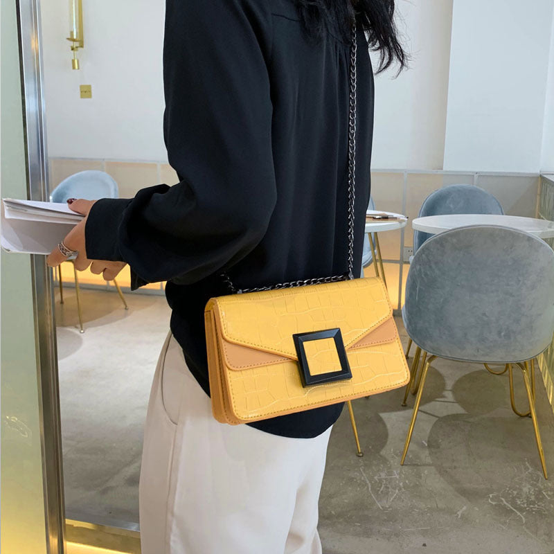 Net Red Mini Square Chain Bag – Trendy Women’s Crossbody Bag