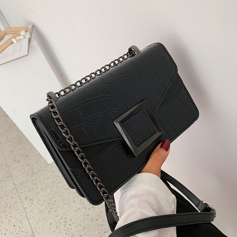 Net Red Mini Square Chain Bag – Trendy Women’s Crossbody Bag