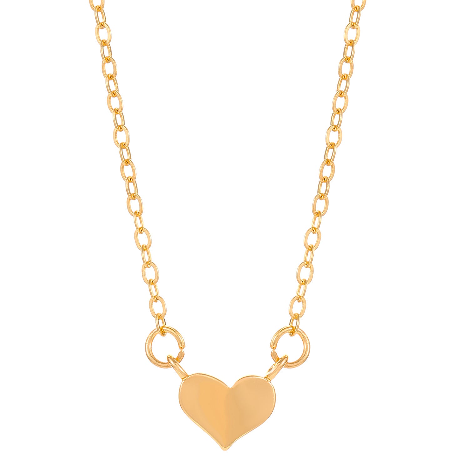 Minimalist Love Fingerprint Pendant Necklace – Elegant Clavicle Chain for Women