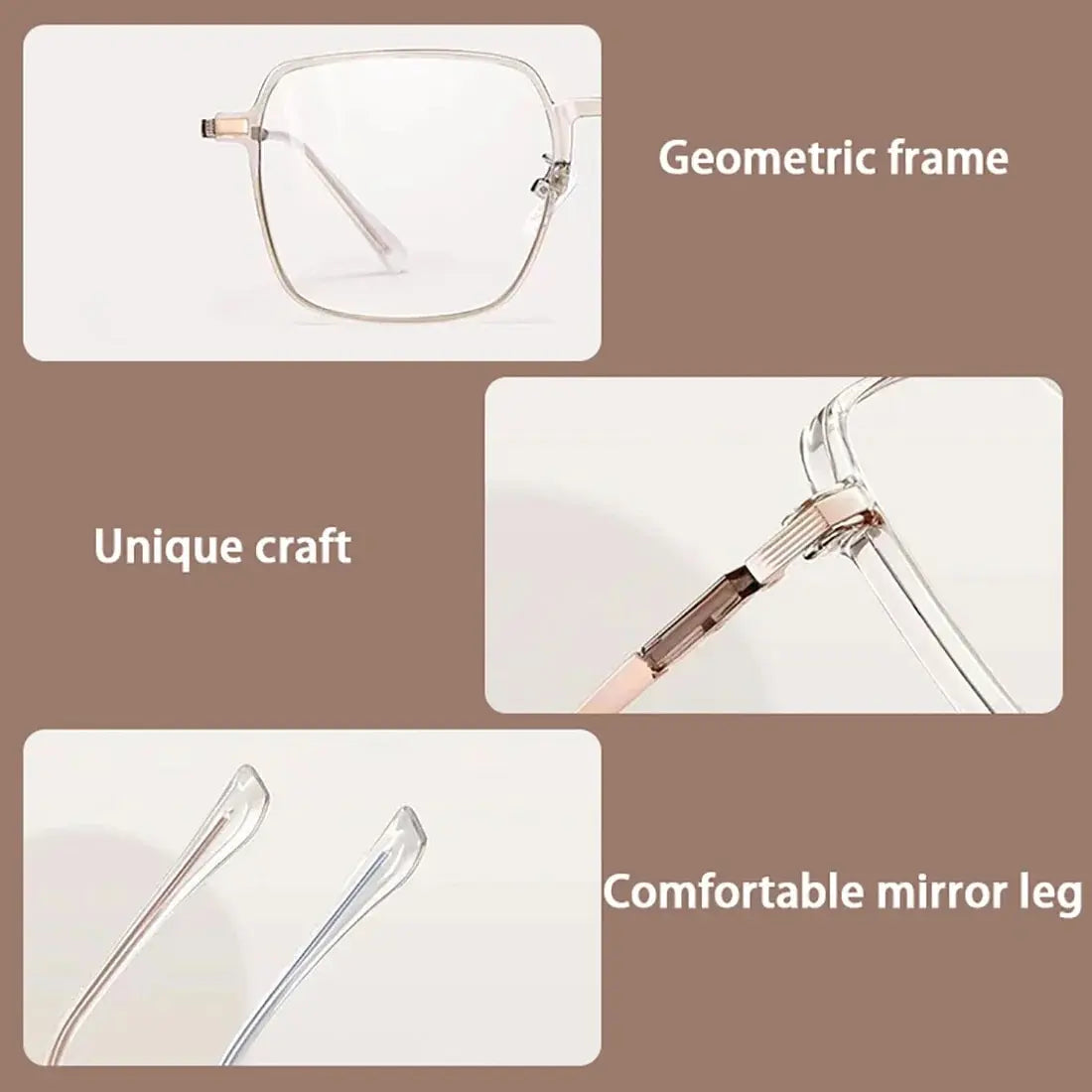 Anti Radiation Glasses Metal Eyeglass