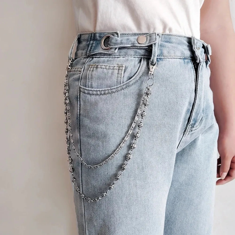 Hip Hop Double Layer Jeans