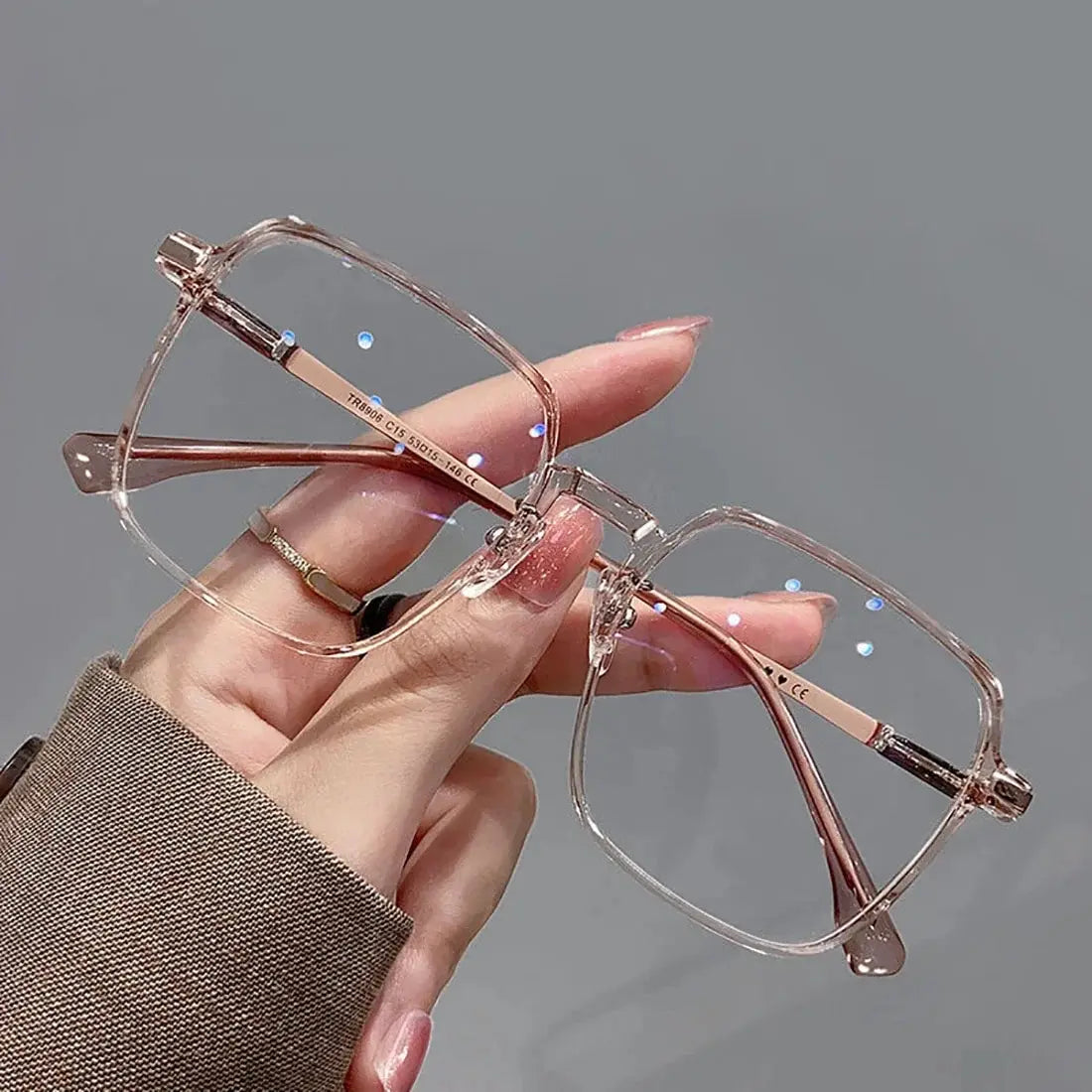 Anti Radiation Glasses Metal Eyeglass