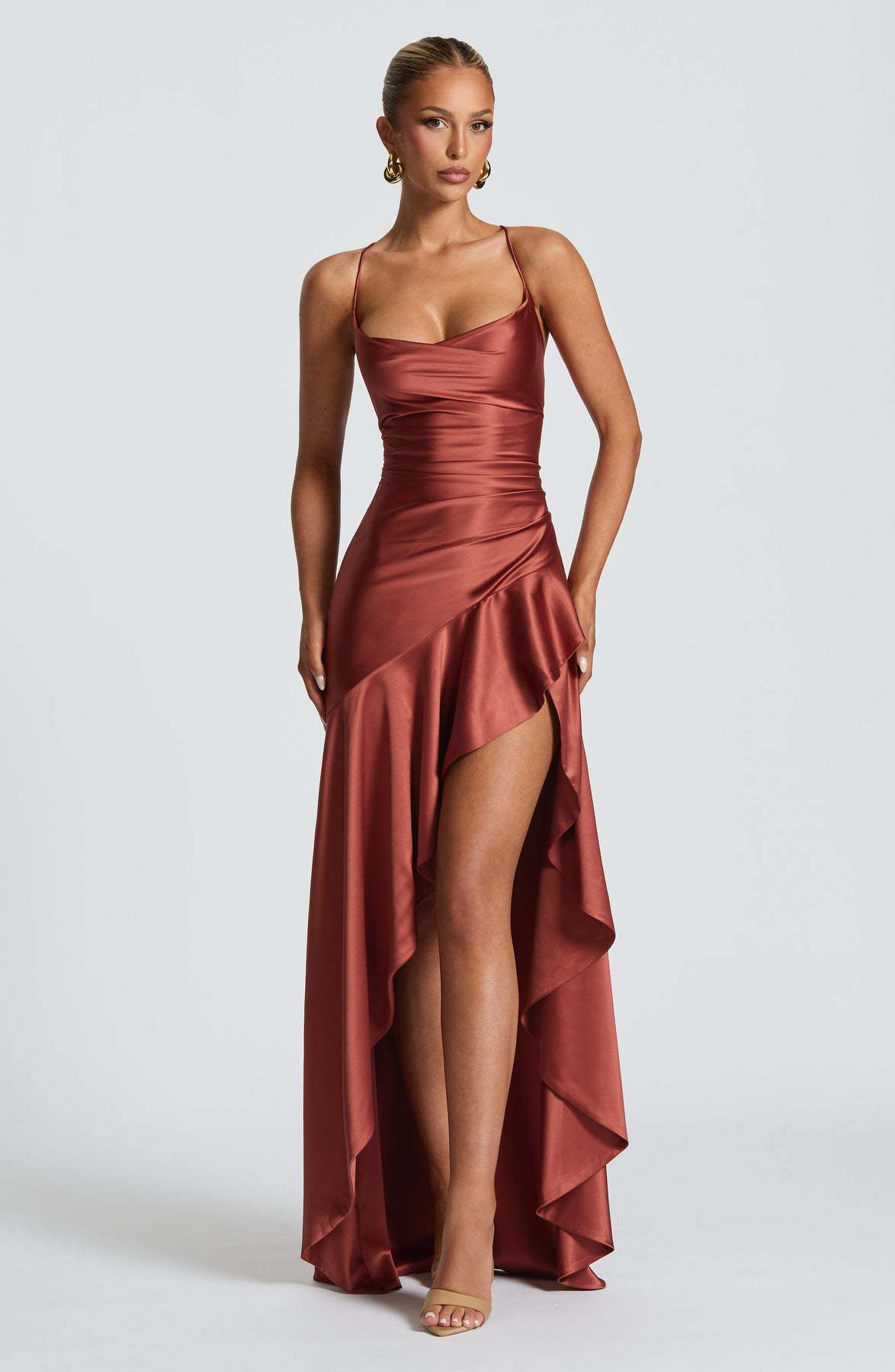 Luxe Split Maxi Dress