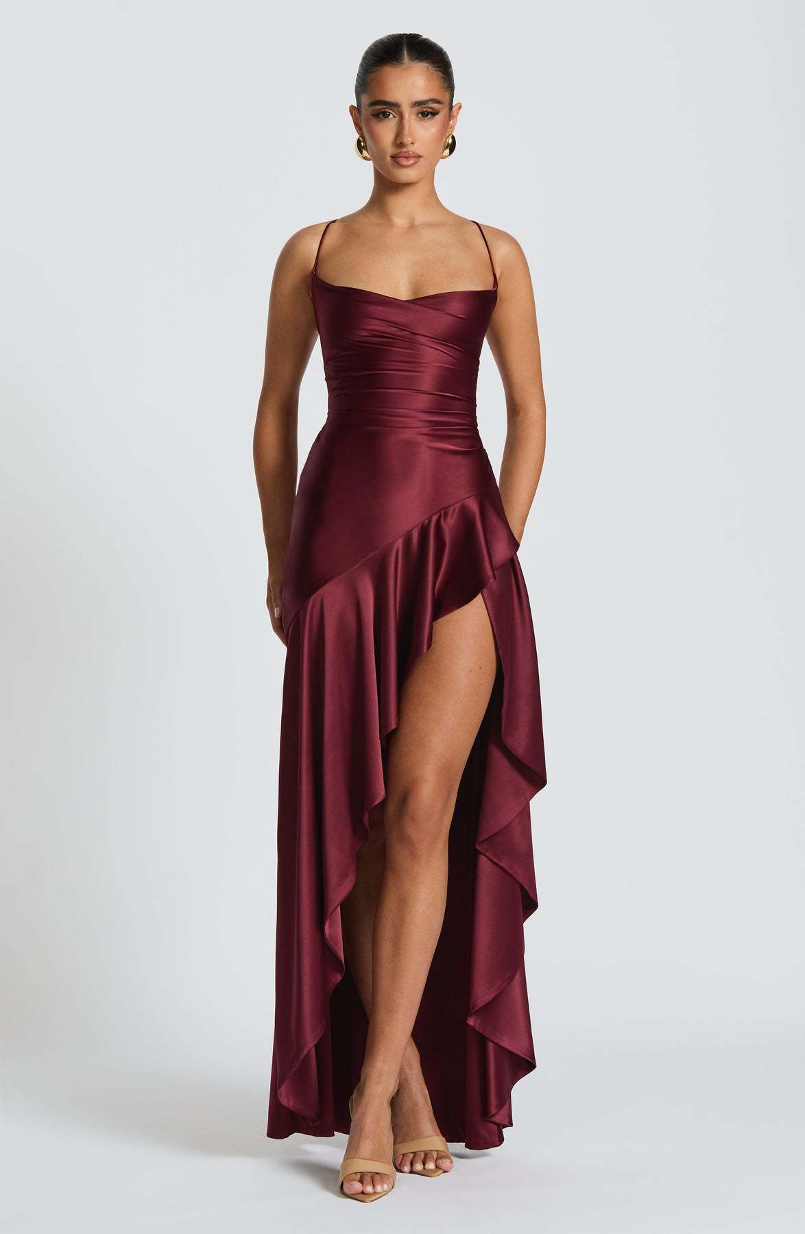 Luxe Split Maxi Dress